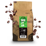 Caveres Brazylia Santos Kawa ziarnista 100% Arabika 1kg