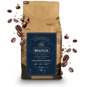 Caveres BRAZYLIA 50/50 Kawa ziarnista 1kg